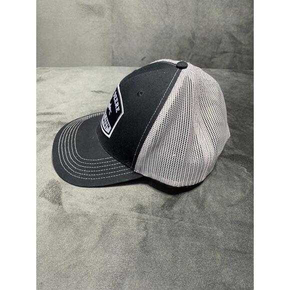 John Deere Hat Cap Snap Back Black Trucker Farm Two Tone Baseball Dad Casual - Picture 2 of 8